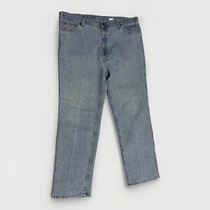 Vintage Y2K Levi's Relaxed Fit Jeans Mens 40x30 Light Wash Silver Tab Mexico